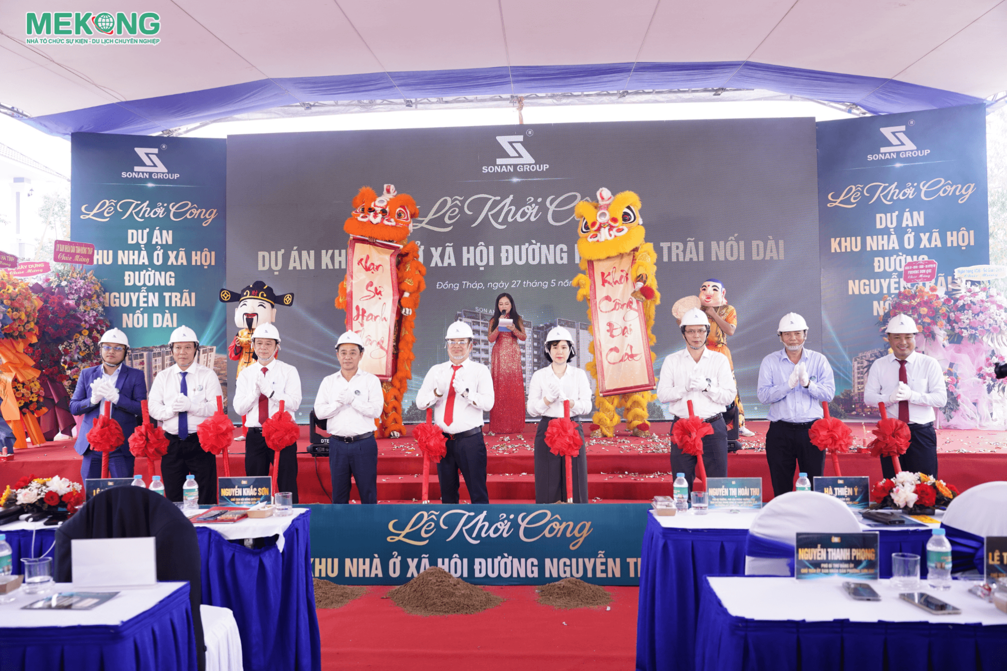 Khởi công DỰ ÁN KHU NHÀ Ở XÃ HỘI ĐƯỜNG NGUYỄN TRÃI NỐI DÀI TẠI ĐỒNG THÁP